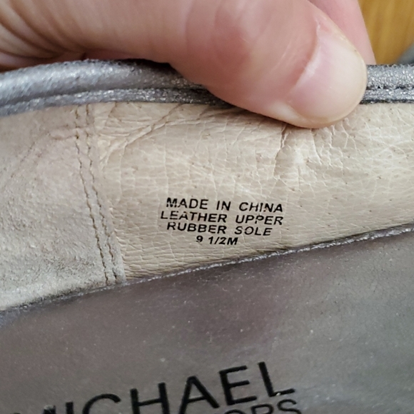 Silver Michael Kors Flats - Picture 5 of 5